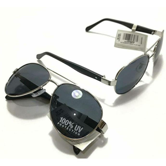 Kualitas Terbaik Kacamata Hitam Fossil Original / Fossil Sunnies Sunglasses FM25 Silver ON SALE