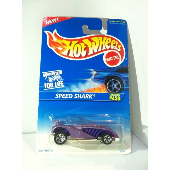 Hot Wheels. 1997 Mainline - 458. Speed Shark by MATTEL 1997