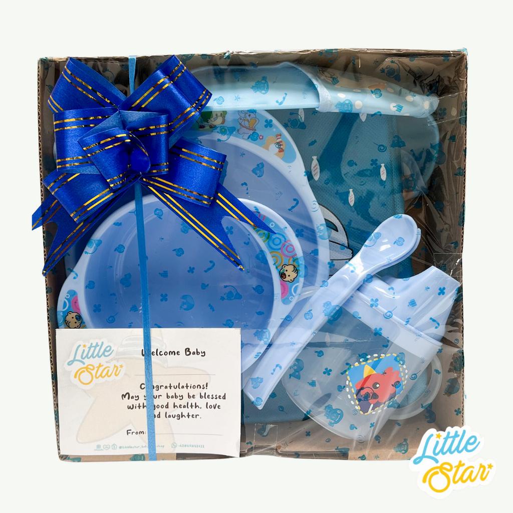 Hampers Bayi Newborn Baby Feeding Gift Set Kado Parcel Paket Perlengkapan Makan Mpasi