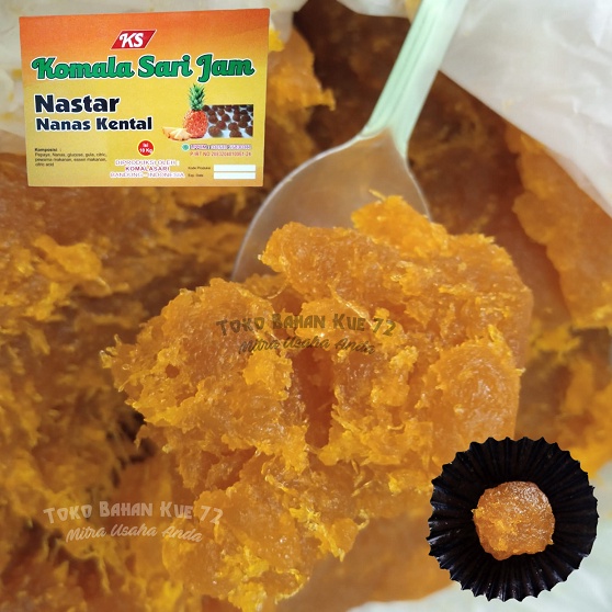 

Selai Nastar 1kg Komala Sari Serat Nanas Kental Kumalasari