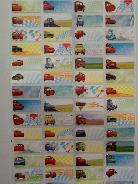 

Stiker waterproof Cars