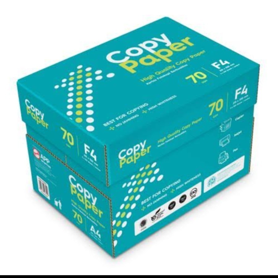

Kertas F4 70 / 75 Gram Copy Paper