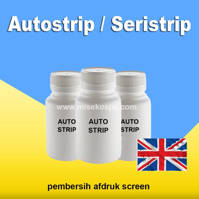 

$$$$] SCREEN REMOVER AUTOSTRIP / SERISTRIP 10GRAM IMPORT UK PENGHAPUS AFDRUK