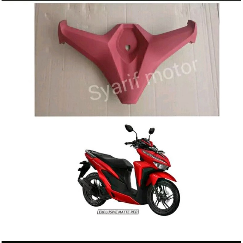 Cover Laci Rak Laci All New Honda Vario 125 - 150 Led Merah Doff Original