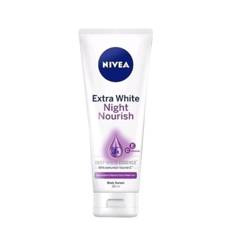 NIVEA Body Serum Extra White | Night | Repair Care Protect | Radiant | Glow |