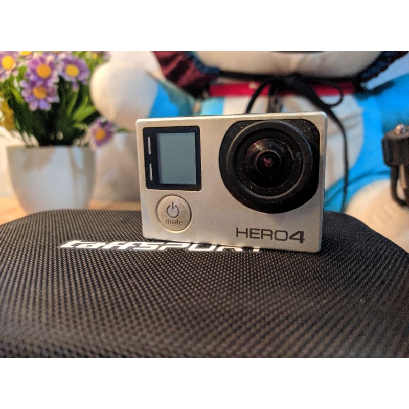 Gopro hero 4 silver 4k paket vlog dan motovlog mic eksternal | bukan hero 7 hero 8 hero 9 yi cam