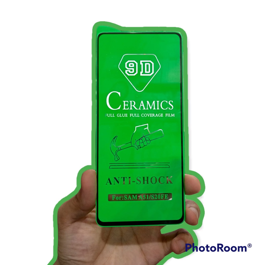 Tempered Glass FILM CERAMIC Samsung A51 A52 6.5&quot; Nano Ceramic ANTI PECAH 360 Degree Bending Not Broken