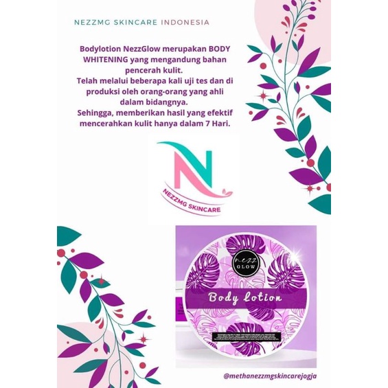 HB Nezz Glow NezzMG Skincare Original