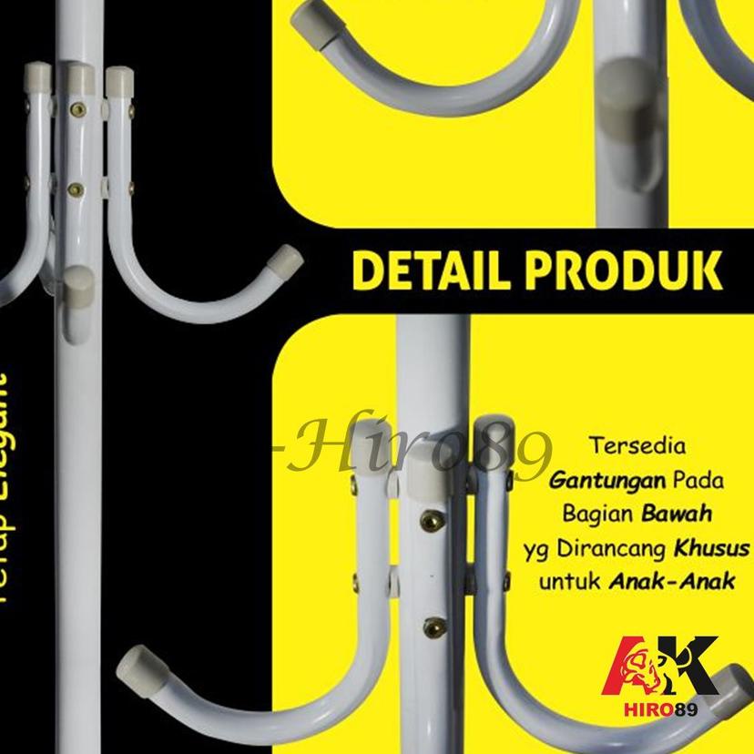 ♕ Ak_Hiro89 Stand Hanger Multifungsi 9 Hook - HG9 ➣