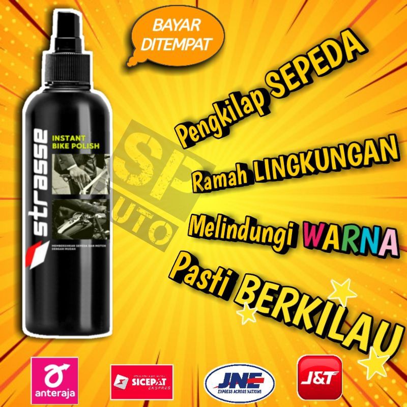 Cairan Poles Pengkilap Sepeda Instant Bike Polish Protection Pembersih Speda