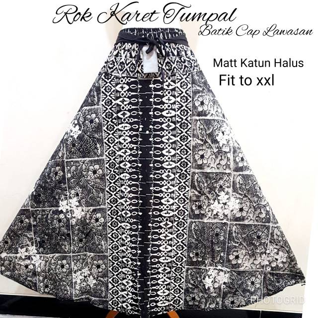 Rok karet tumpal