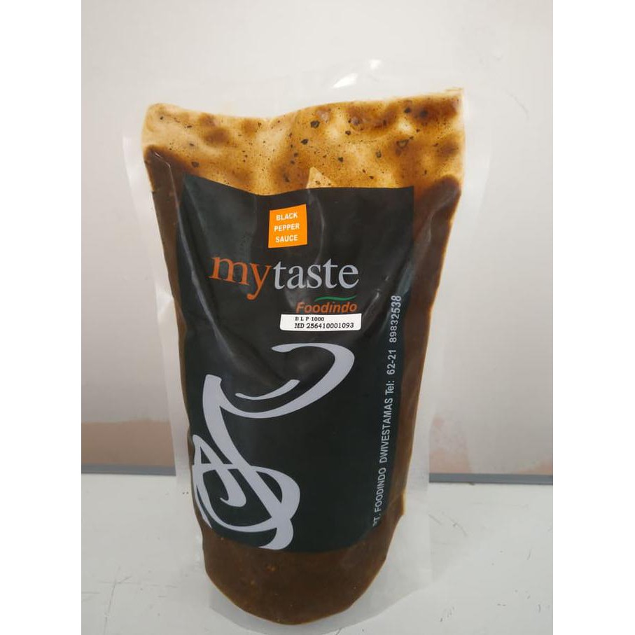 

Ready Black Pepper Sauce Saus Lada Hitam My Taste 1 Kg Halal Enak Ekonomis .