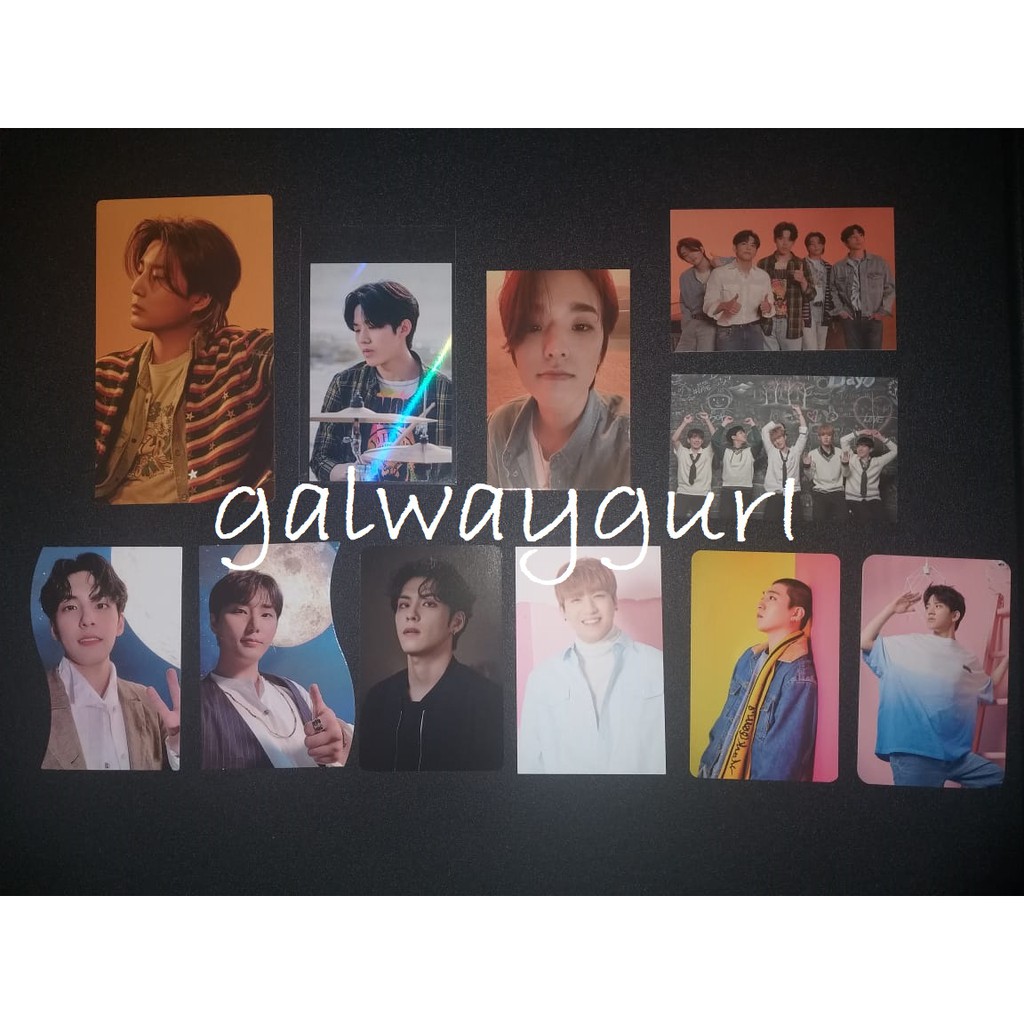 DAY6 PC Collection (Dowoon WD Benefit Youngk Message Card Negentropy Gluon)