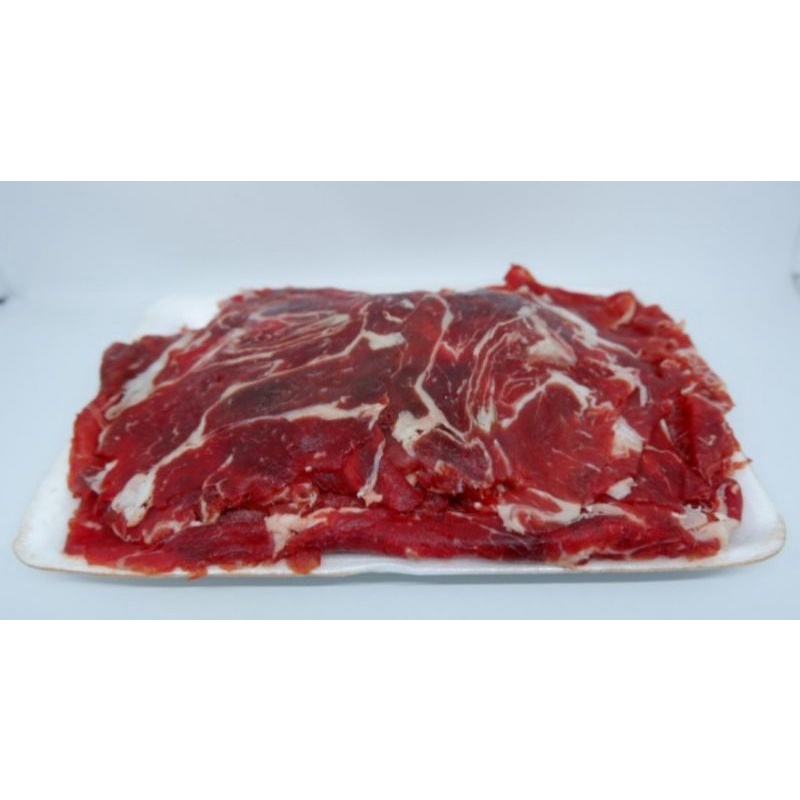 

Beef Sukiyaki (Low Fat) 1 kg Daging Sapi Slice Grill Shabu Suki