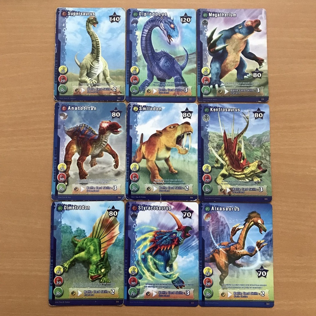 Kartu Dino Duel Master Trading Character Card Bintang 1 Collection #1