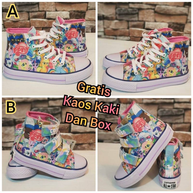 SEPATU ANAK PEREMPUAN CONVERSE KARAKTER
