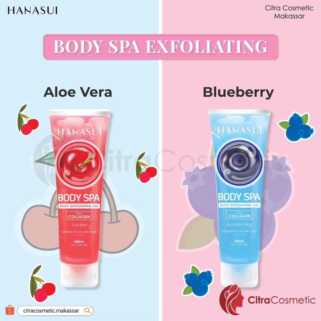 Hanasui Body Spa 300 Ml Series