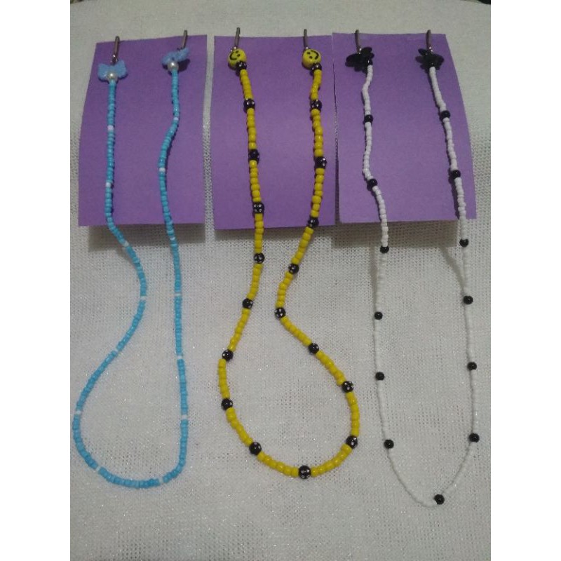 strap masker manik manik