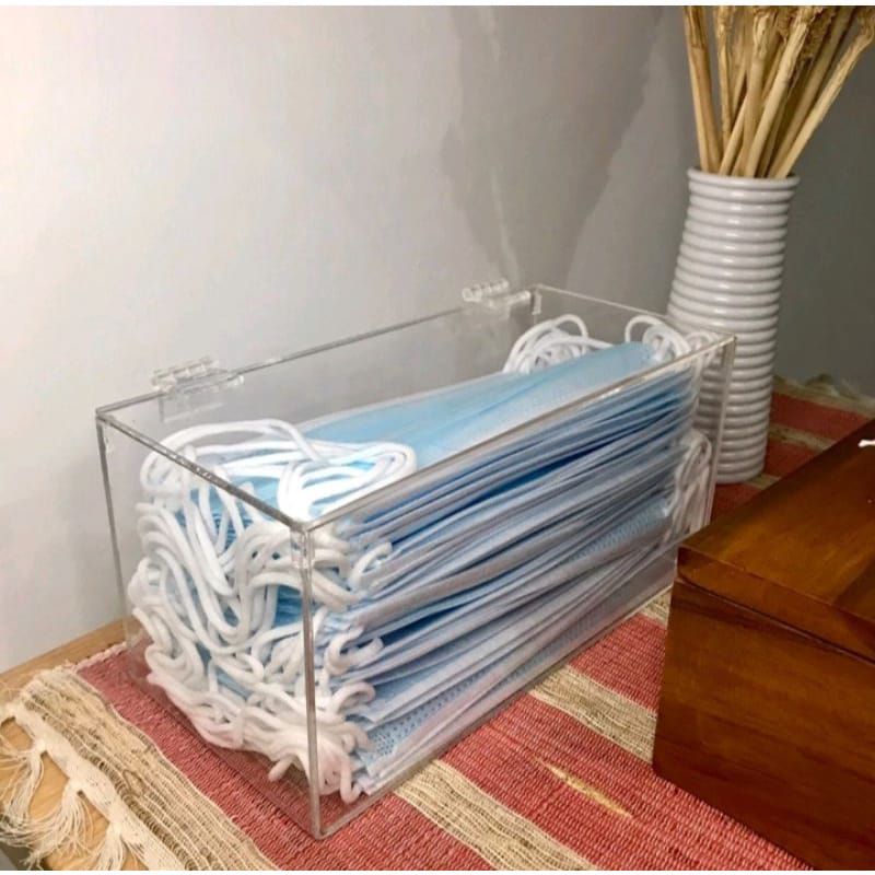 akrilik kotak masker/kapas