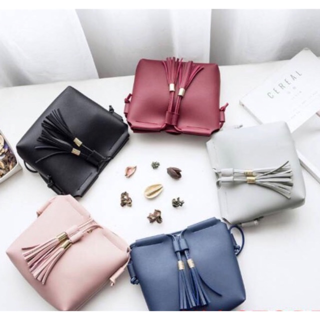 JNT JNE 1kg muat 9pcs GROSIR Tas Import Slempang Murah NY010 Slempang Selempang Termurah