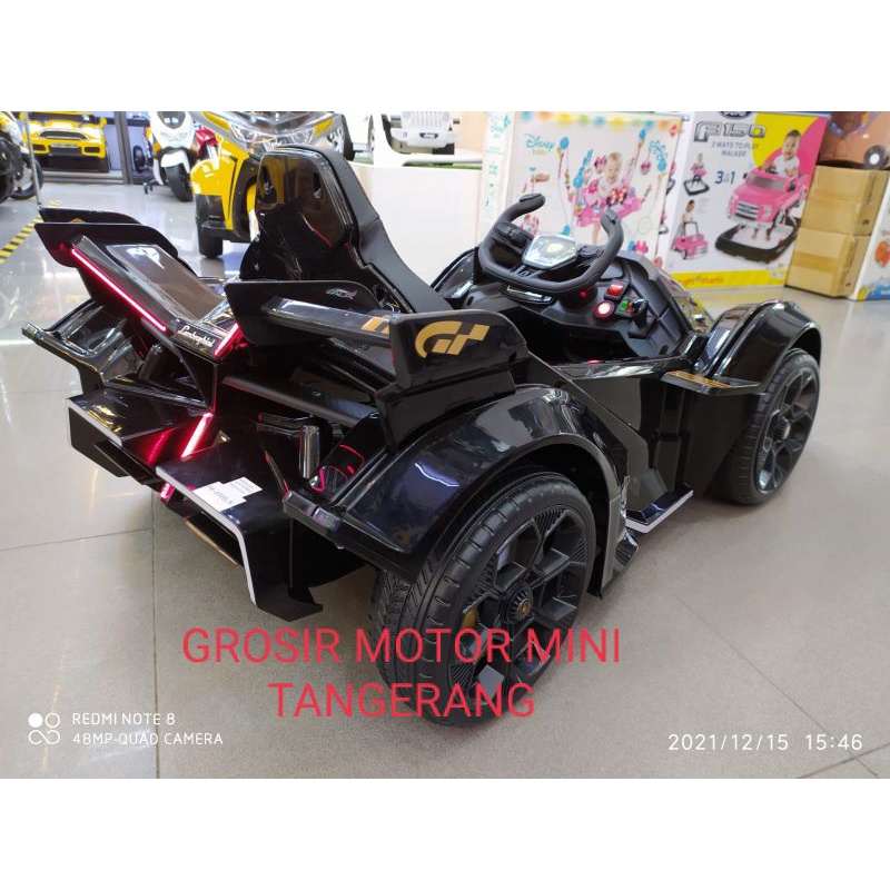 MOBIL AKI LAMBORGHINI PK 8568LN~ MAINAN MOBIL AKI ANAK~MOBIL ANAK