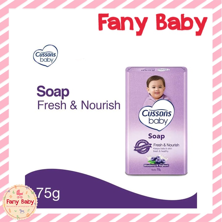 CUSSONS BABY SOAP FRESH &amp; NOURISH 75GR