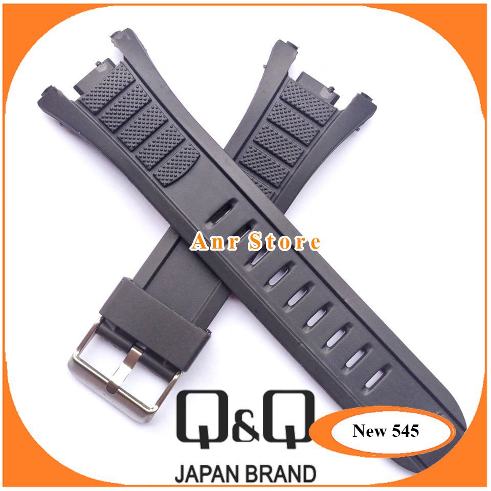 Tali Jam Tangan Q&amp;Q QnQ M131 M-131 M 131 Hitam