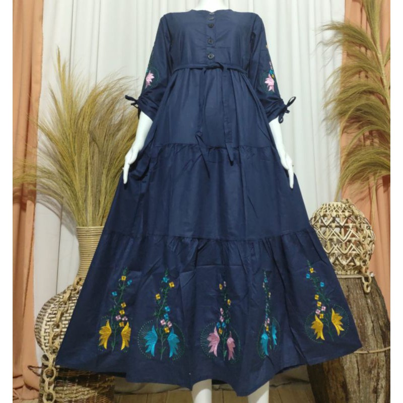 GAMIS KATUN PARIS PREMIUM/GAMIS BORDIL MANDIRA TERBARU JELANG LEBARAN 2021