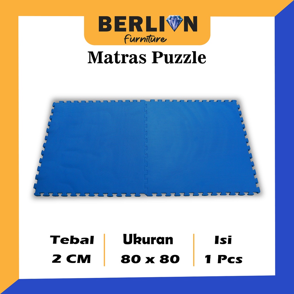 Matras Puzzle 80 x 80 Tbl 2 Cm isi 1 Pcs / Alas Lantai / Playmat / Tikar / Karpet / Alas Bermain anak