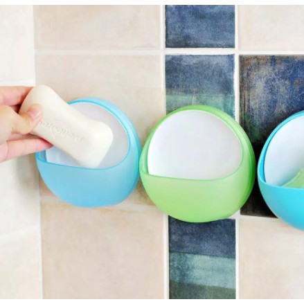 Kotak sabun/ rak sabun model tempel