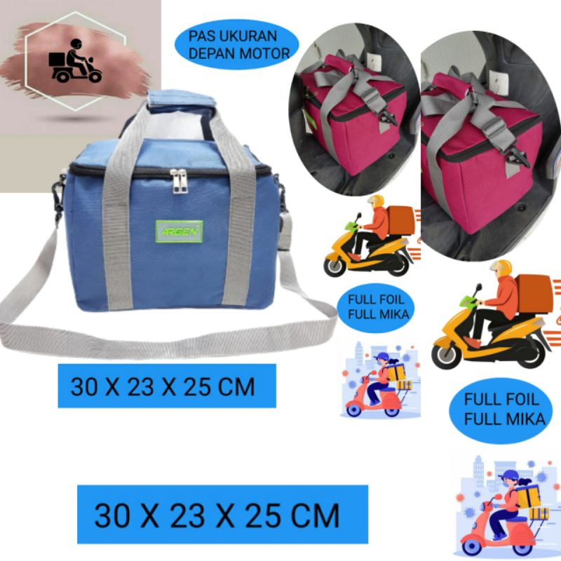 TAS DRIVER  Tas Driver Motor  Tas Kurir Motor Bawa Makanan / MODEL 6 KANTONG / TAS DRIVER ONLINE / TAS BAWA PAKET OJOL ONLINE / TAS BAWA MAKANAN OJOL ONLINE DRIVER ONLINE