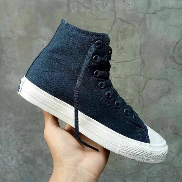 SEPATU CONVERSE ALL STAR TINGGI HIGH NAVY BIRU DONGKER IMPORT MURAH PREMIUM