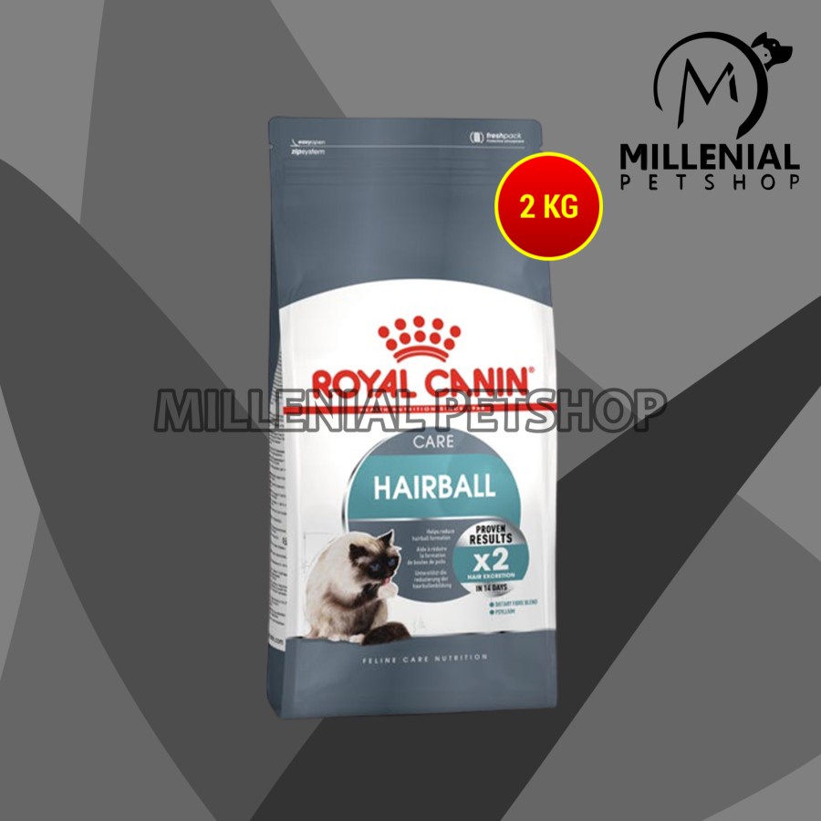 Royal Canin Hairball Care Cat Food Makanan Kucing cegah Hairball 2KG