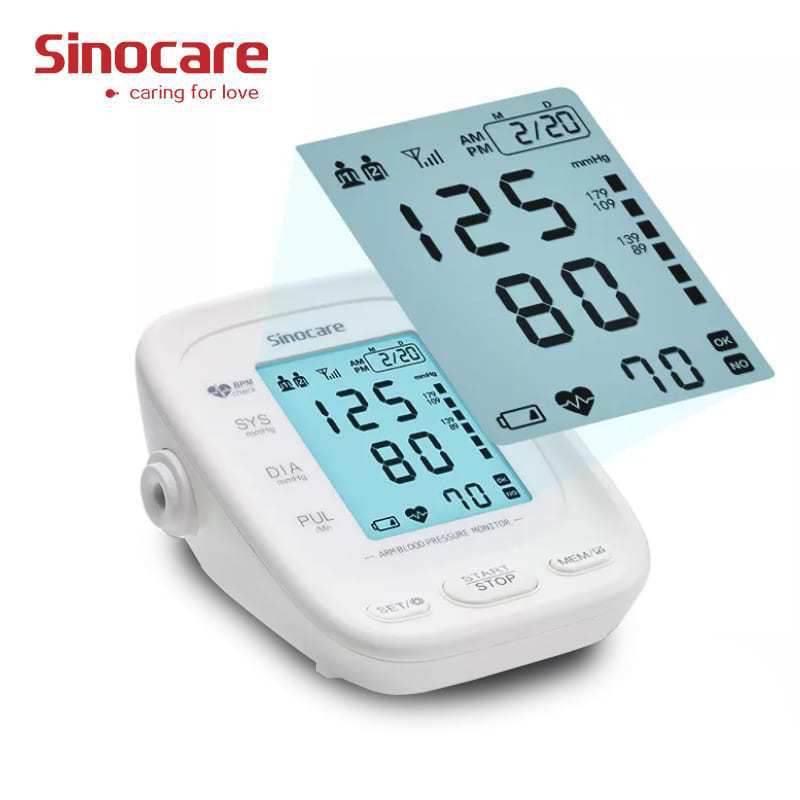 Sinocare AES-U111 Alat Cek Tensi Tekanan Darah Digital Otomatis / Tensi Meter Digital Sinocare AES U111