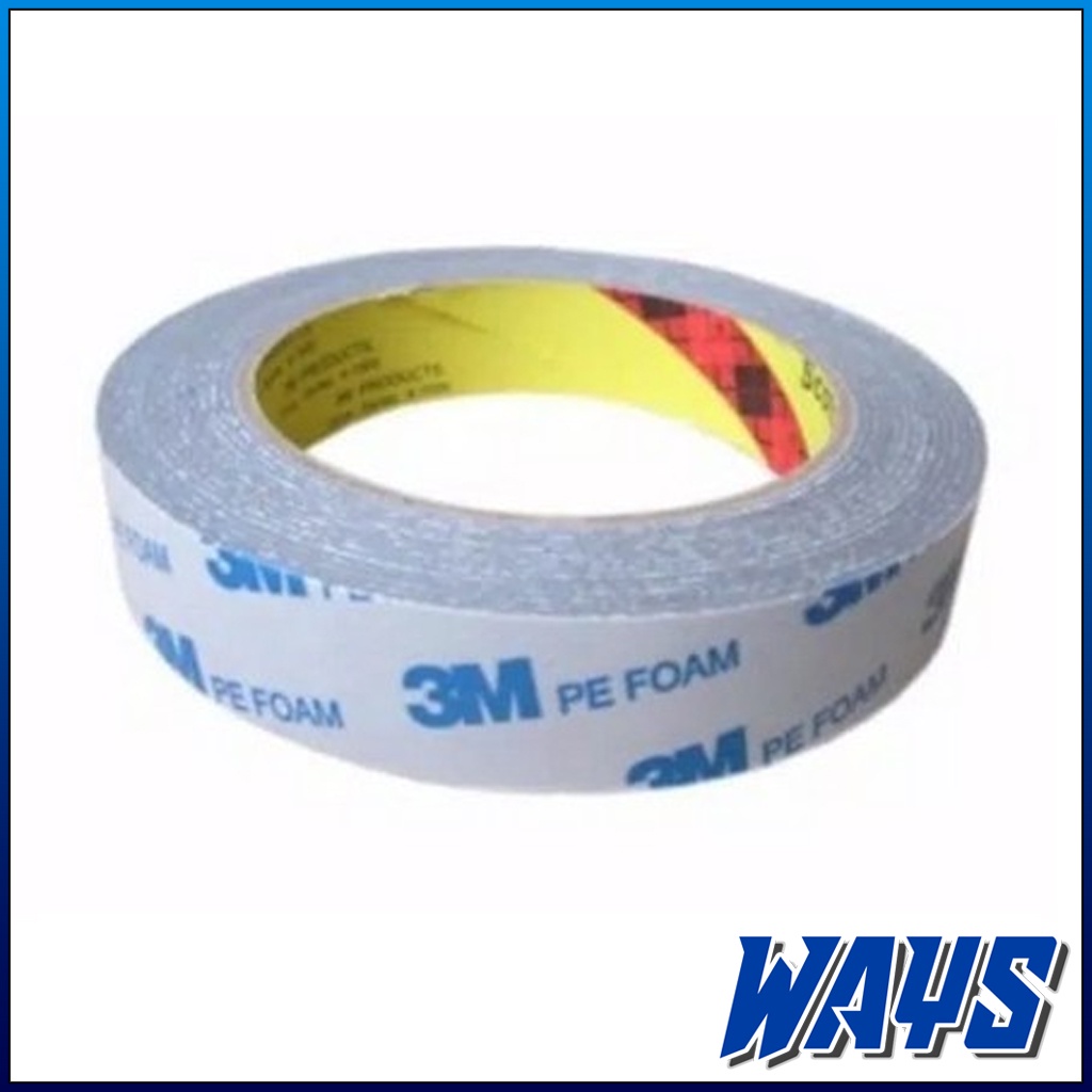 Z122 | 3M Double Tape PE Foam Solasi Perekat Isolasi Multifungsi Serbaguna 1600T PU