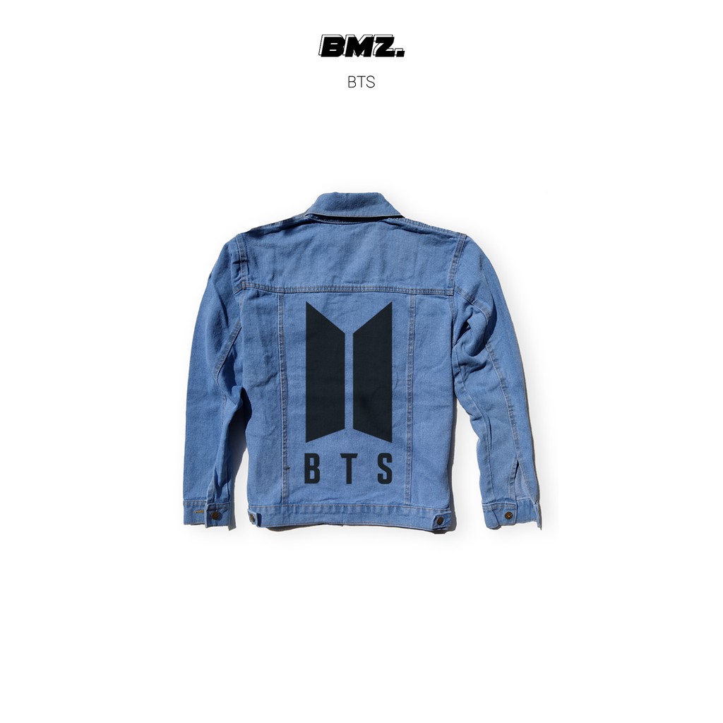 Jaket Lukis Denim BTS - Bamrunoz