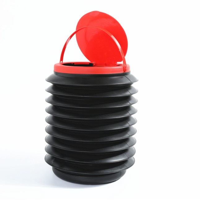 AB PORTABLE TRASH ORGANIZER WITH LID PENUTUP