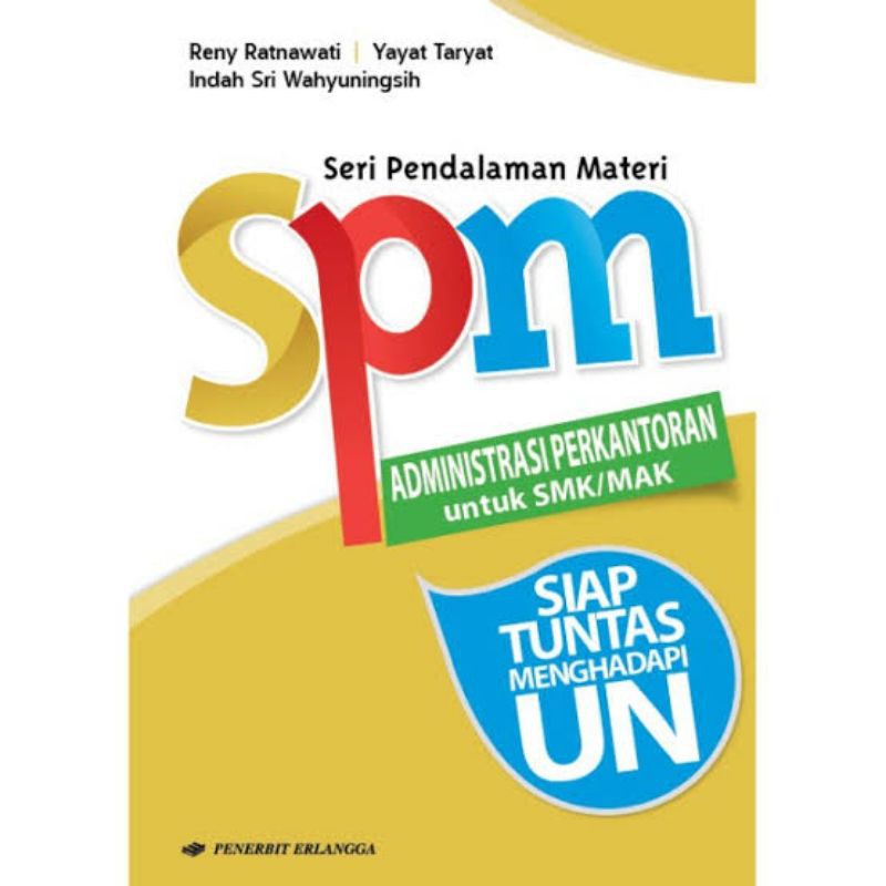 Buku Spm Administrasi Perkantoran SMK/MAK Buku Baru