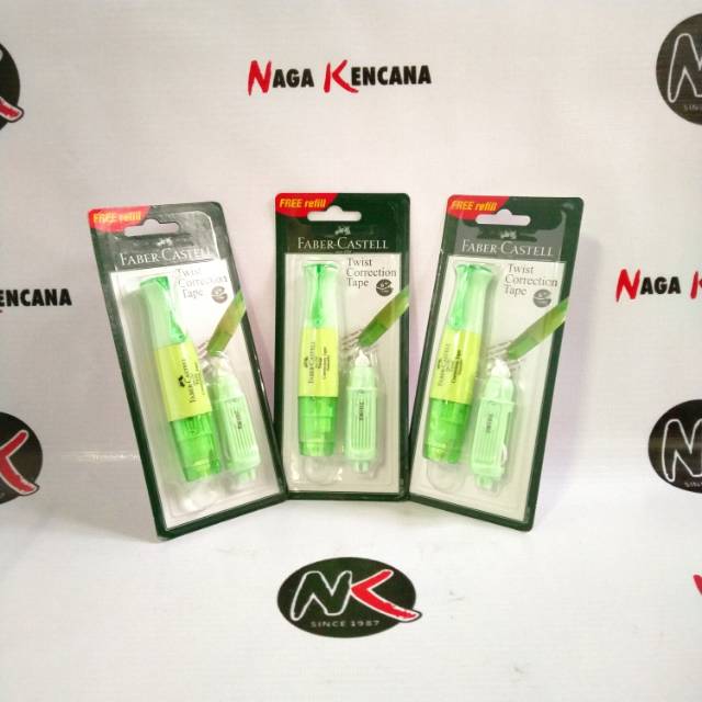 

Tipe x/Tipex/Tip x/Correction tape Kertas FABER CASTELL Twist + Refill