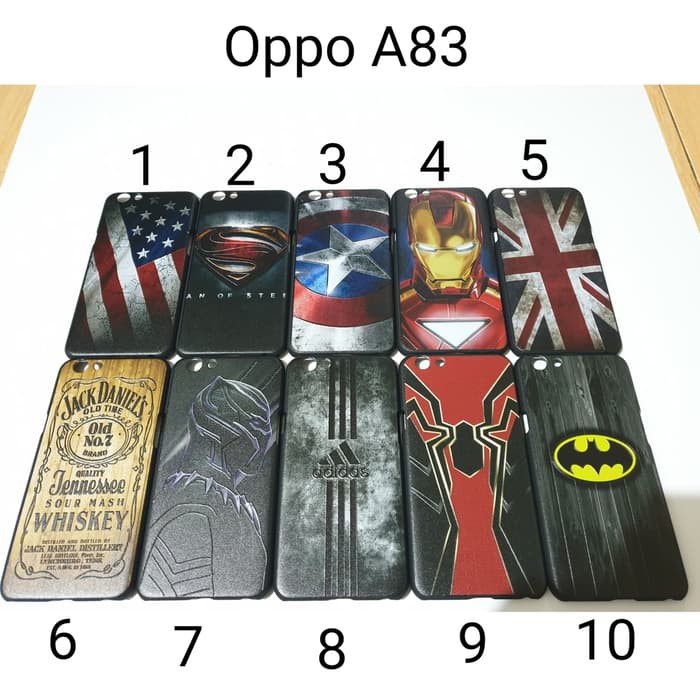 Hardcase Karakter For Oppo A83 back case Hard Case Mancase Oppo a 83