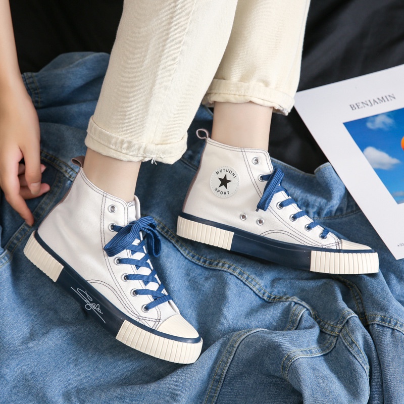 SW63 Sepatu Sneakers Tali Wanita Import - Sepatu Import Sneakers Wanita - Sepatu Kanvas Wanita