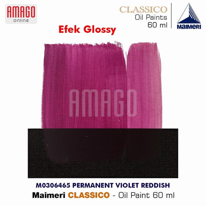 MAIMERI Classico - Oil Paint - Permanent Violet Reddish - 60ml - M0306465