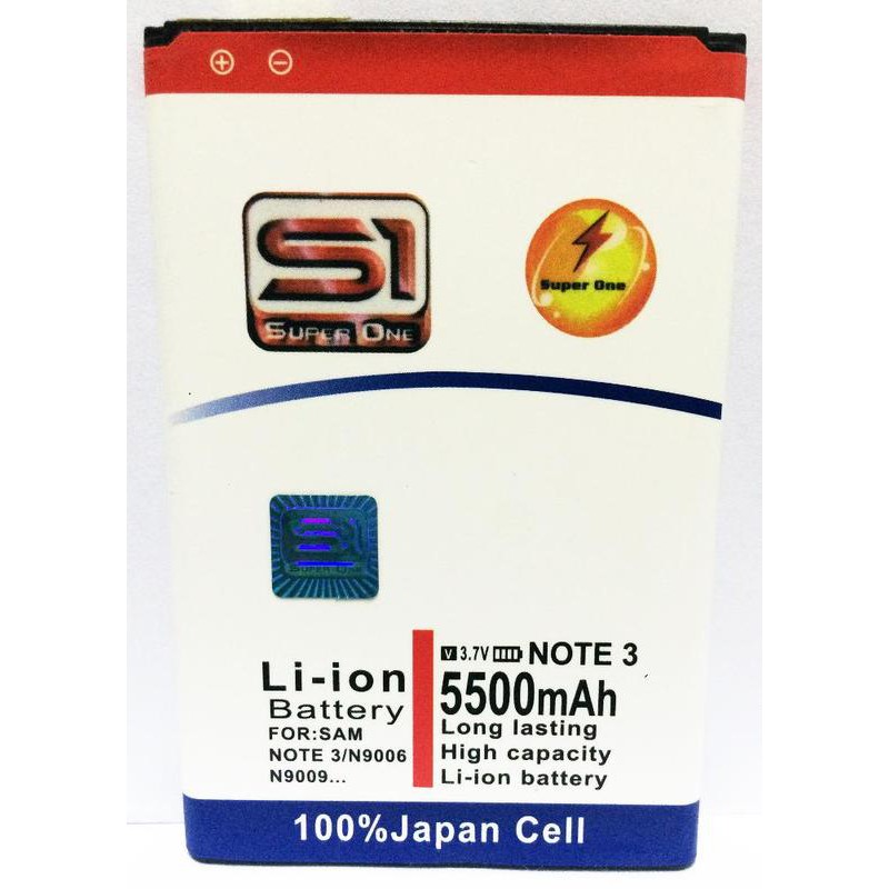 Double Power Batre / Baterai Samsung Galaxy Note 3