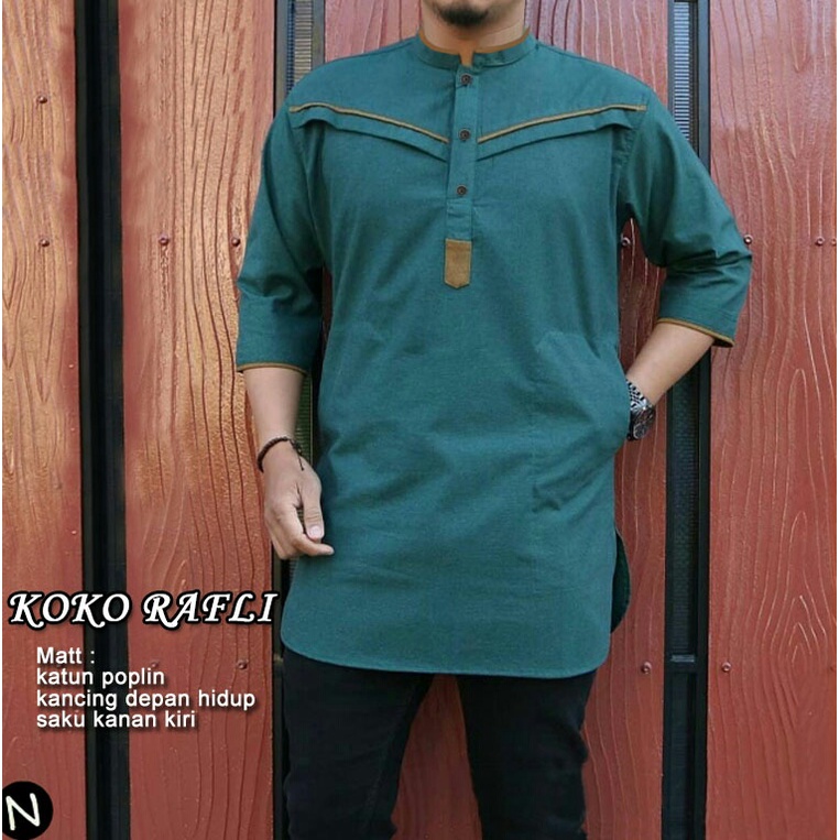 CTN Baju muslim koko RAFLI varian lengkap termurah best seller