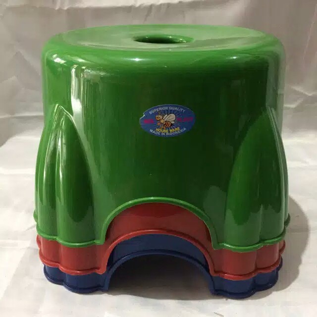 Bangku plastik bulat bee plast