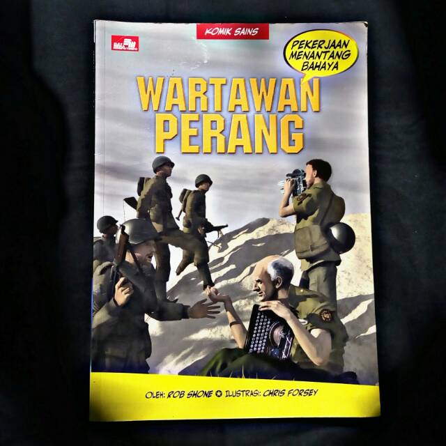 Komik sains PRELOVED "WARTAWAN PERANG"