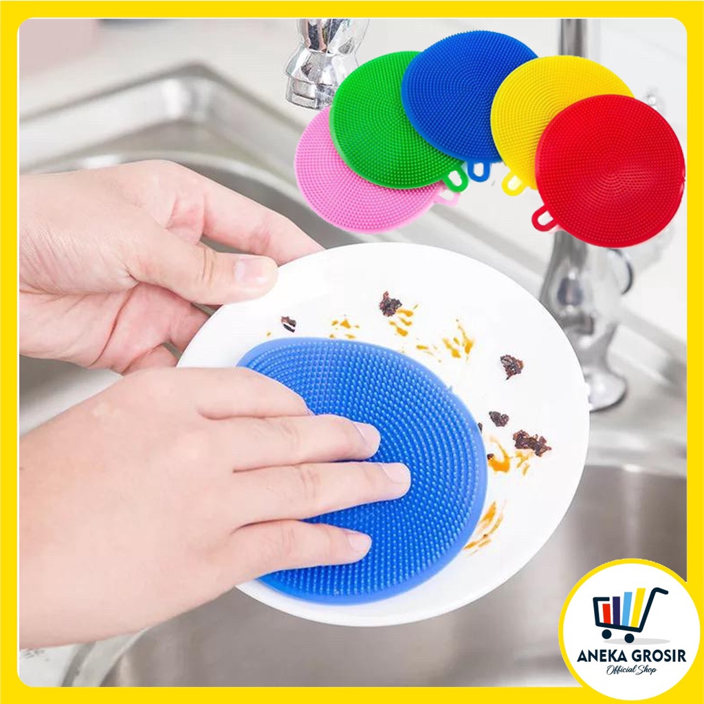 Produsen Anekagrosir | Spons Cuci Piring - Spons Silikon Cuci Piring Serbaguna Bahan Silikon Antibakteri oBNVx5s86A1w5