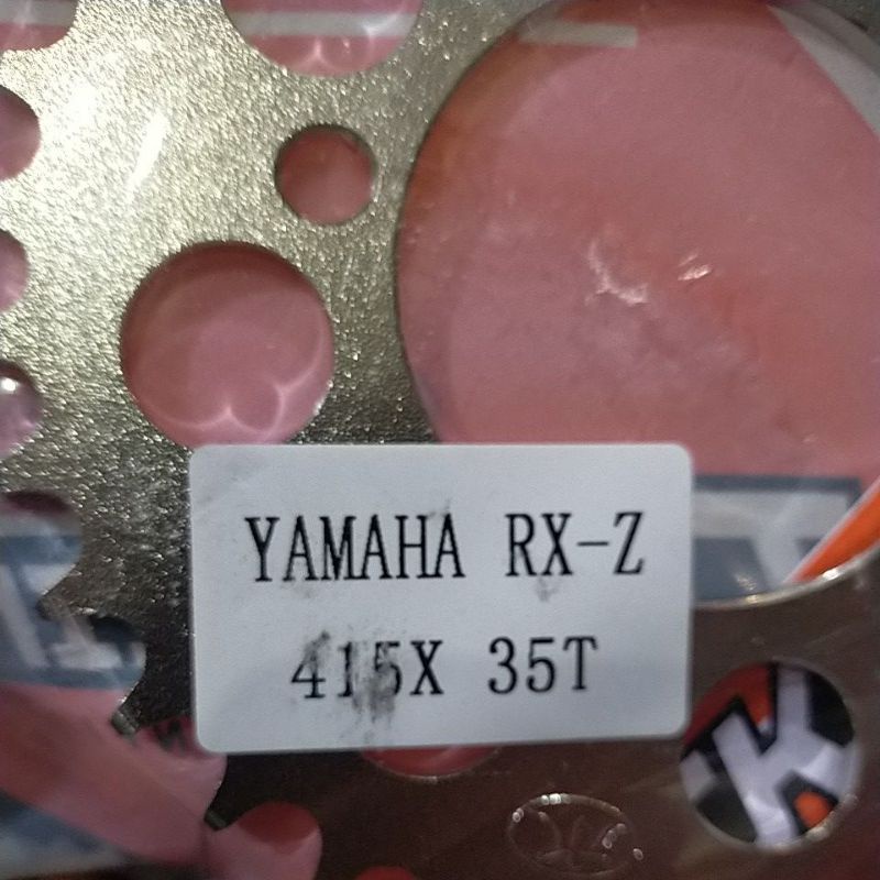 SSS RK TK 415 RX GEAR GER BELAKANG RXZ  JUPITER VEGA RX KING JUPITER Z VEGA R mx135 Ger tipis-TK 415 x 35