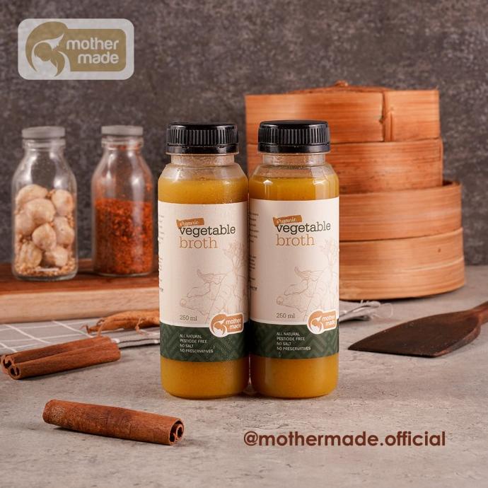

Organic VEGETABLE Broth - Kaldu Sayuran Organik - (2x250ml)