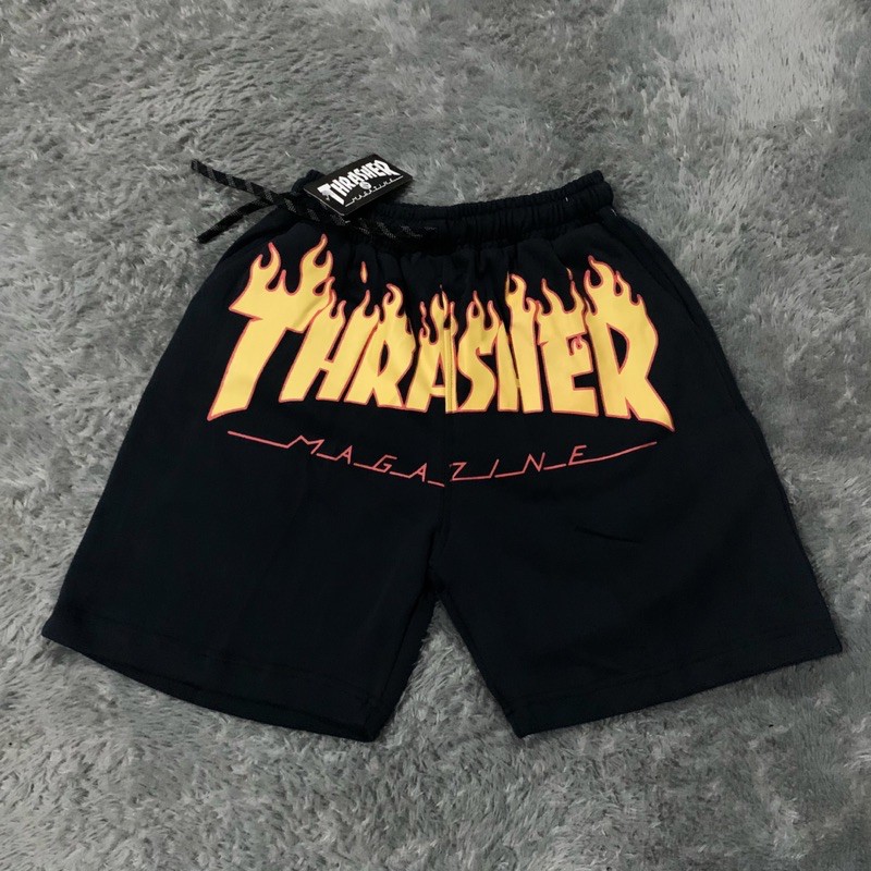 Celana Pendek Short Pants Trasher Flame